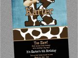 Cow Print Birthday Invitations Cowboy Cowgirl Cow Print Birthday Invitation