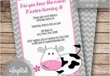 Cow Print Birthday Invitations Free Printable Cow Birthday Invitations Lijicinu