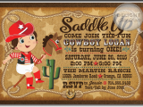 Cowboy 1st Birthday Invitations Cowboy 39 S 1st Birthday Invitations Cowboy Western Birthday