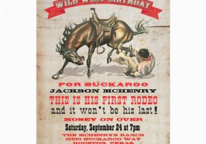 Cowboy 1st Birthday Invitations Cowboy Western 1st Birthday Party Invitations Zazzle Co Uk