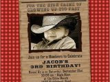 Cowboy Invites Birthday 11 Beautiful and Unique Looking Western Birthday