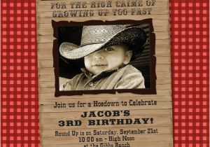 Cowboy Invites Birthday 11 Beautiful and Unique Looking Western Birthday