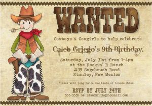 Cowboy Invites Birthday Bear River Photo Greetings It 39 S A Cowboy Kind Of Day
