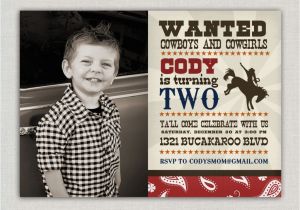 Cowboy Invites Birthday Cowboy Birthday Invitation Ideas Bagvania Free Printable