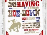 Cowboy Invites Birthday Cowboy Birthday Invitation