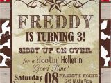 Cowboy Invites Birthday Cowboy Birthday Invitations Kustom Kreations