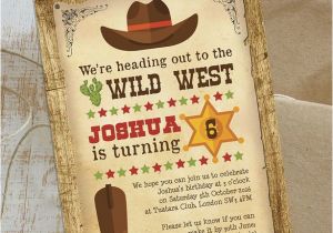 Cowboy themed Birthday Invitations Best 25 Cowboy Party Invitations Ideas On Pinterest