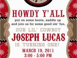Cowboy themed Birthday Invitations Free Printable Cowboy Birthday Invitations Free