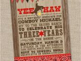 Cowboy themed Birthday Invitations Free Printable Cowboy Birthday Invitations Free