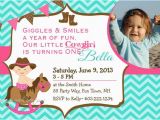 Cowgirl 1st Birthday Invitations 1st Birthday Cowgirl Party Invitations by asyouwishcreations4u