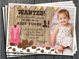 Cowgirl 1st Birthday Invitations Best 25 Cowgirl Birthday Invitations Ideas that You Will