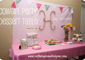 Cowgirl Decorations for Birthday Party Cowgirl Birthday Party Ideas Coffee Cups and Crayons
