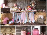 Cowgirl Decorations for Birthday Party Kara 39 S Party Ideas Vintage Cowgirl Party Planning Ideas