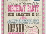 Cowgirl themed Birthday Invitations Best 25 Cowgirl Birthday Invitations Ideas that You Will