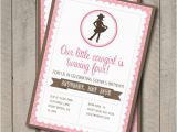 Cowgirl themed Birthday Invitations Cowgirl Birthday Party Invite Pink Brown Cowgirl Cowgirl themed Birthday Invitations Cowgirl Birthday Party Invite Pink Brown Cowgirl