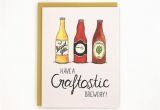 Craft Beer Birthday Card Craft Beer Bday Card by Made In Brockton Village at Maker
