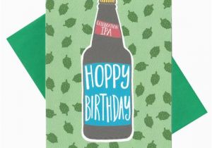 Craft Beer Birthday Card Funny Birthday Card Hoppy Birthday Beer Birthday by