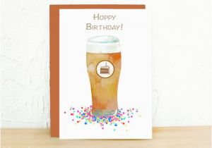 Craft Beer Birthday Card Items Similar to Beer Birthday Card Craft Beer Brewery