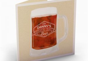 Craft Beer Birthday Card Personalised Birthday Card Smooth Craft Beer From 99p