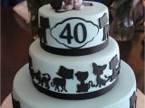 Crazy 40th Birthday Ideas 40th Birthday Cake Client Requested that the Cake Have 40