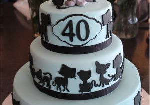 Crazy 40th Birthday Ideas 40th Birthday Cake Client Requested that the Cake Have 40