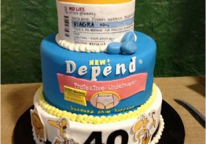 Crazy 40th Birthday Ideas Funny Viagra Cake for 40 Year Old Men Best Funny Pictures