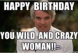 Crazy Happy Birthday Memes Happy Birthday You Wild and Crazy Woman Birthday Wishes