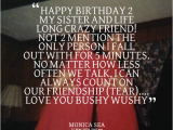 Crazy Happy Birthday Quotes Crazy Sister Quotes Quotesgram