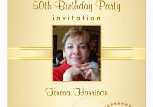 Create 50th Birthday Invitations Free 50th Birthday Party Invitations Create Your Own Zazzle