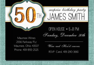 Create 50th Birthday Invitations Free Birthday Invites How to Make 50th Birthday Invitation