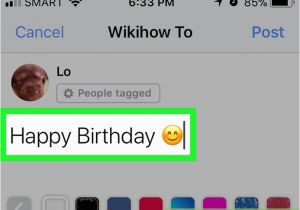 Create A Birthday Card for Facebook 3 Ways to Create A Birthday Card On Facebook Wikihow