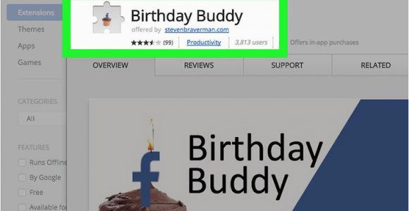 Create A Birthday Card On Facebook 3 Ways to Create A Birthday Card On Facebook Wikihow