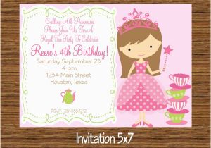 Create A Birthday Invitation for Free Create Own Tea Party Birthday Invitations Free Egreeting
