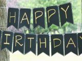 Create A Happy Birthday Banner How to Create A Simple Elegant Birthday Banner Diy