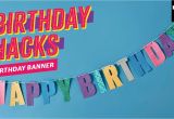 Create A Happy Birthday Banner How to Make A Quot Happy Birthday Quot Banner Using Washi Tape