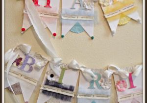 Create A Happy Birthday Banner Stitch Cut Create Happy Birthday Banner May Arts