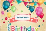 Create Birthday Card Online with Name Edit Happy Birthday Wishes Cake Pictures for Brother