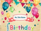 Create Birthday Card Online with Name Edit Happy Birthday Wishes Cake Pictures for Brother