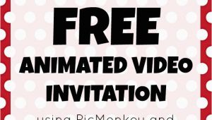 Create Birthday Invitation Video How to Make A Free Animated Video Invitation Mad In Crafts