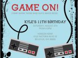 Create Birthday Invitation Video Video Game Birthday Invitations Ideas Bagvania Free