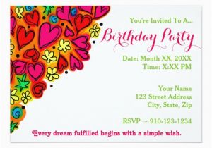 Create Birthday Invite Online Create Your Own Birthday Party Invitation Zazzle