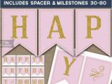 Create Happy Birthday Banner Online Free Birthday Banner Printable Happy Birthday Banner Pink