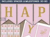 Create Happy Birthday Banner Online Free Birthday Banner Printable Happy Birthday Banner Pink