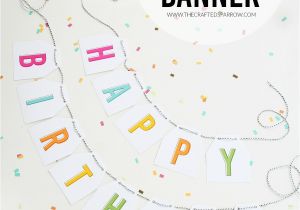 Create Happy Birthday Banner Online Free Free Printable Birthday Banner