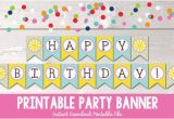 Create Happy Birthday Banner Online Free Items Similar to Sunshine Happy Birthday Banner Instant