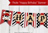 Create Happy Birthday Banner Online Free Pirate Happy Birthday Banner Instant Download