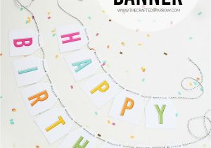 Create Happy Birthday Banner Online Free Printable Birthday Banner Parties Celebrations
