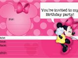Create Minnie Mouse Birthday Invitations Minnie Mouse Free Printable Invitation Templates