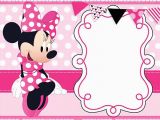 Create Minnie Mouse Birthday Invitations the Largest Collection Of Free Minnie Mouse Invitation