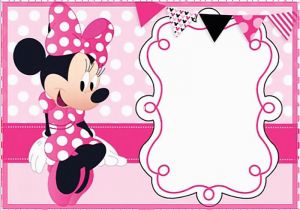 Create Minnie Mouse Birthday Invitations the Largest Collection Of Free Minnie Mouse Invitation